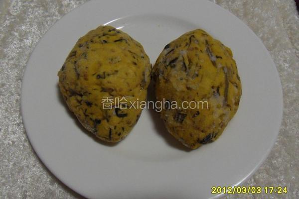 玉米面蔬菜饼