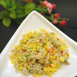 黄金豆丹炒饭的做法[图]