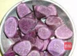 三色玫瑰馒头的做法图解2