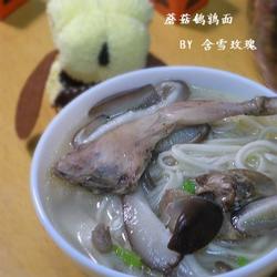 蘑菇鹌鹑面的做法[图]