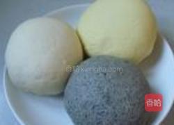 三色祥云馒头的做法图解4