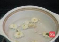菊花山药粥的做法图解4