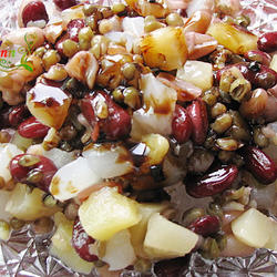 自制蜜豆冰沙的做法[图]