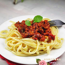 番茄肉末意大利面的做法[图]