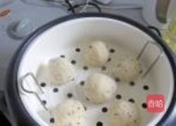 芝麻奶黄包的做法图解13