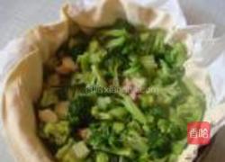 法式西兰花派的做法图解8