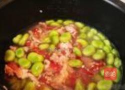 五花肉蚕豆煲饭的做法图解8