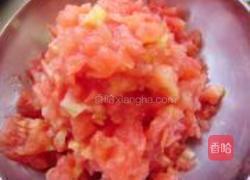 西红柿鸡蛋蒸饺的做法图解2