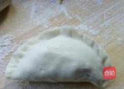 韭菜鸡蛋海米合子的做法图解6