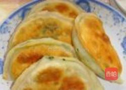 韭菜鸡蛋海米合子的做法图解8