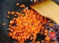 彩蔬炒饭的做法图解6