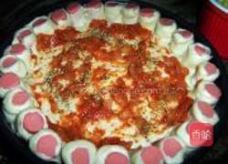 花边苹果鸡肉披萨的做法图解19