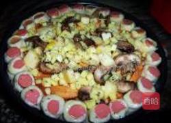 花边苹果鸡肉披萨的做法图解23