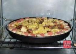 花边苹果鸡肉披萨的做法图解24