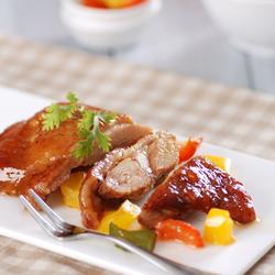 缤纷烤鸡腿的做法[图]