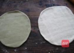 抹茶红豆燕麦饼的做法图解4