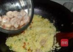 虾仁蛋炒饭的做法图解9
