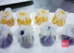 水晶双色烧卖的做法图解7