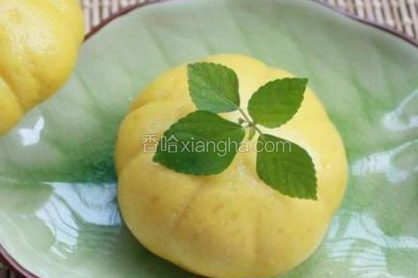 贝壳豆沙包子