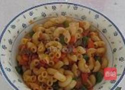 羊肉炒通心粉的做法图解7