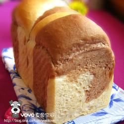 巧克力奶油麻花面包的做法[图]