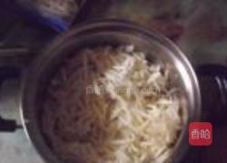 茭白肉丝炒面的做法图解2