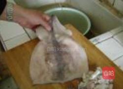 墨鱼韭菜面的做法图解4