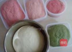 小猪豆沙包的做法图解7
