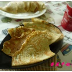 香蕉牛奶蛋饼的做法[图]
