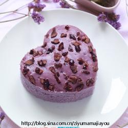 爱心紫薯发糕的做法[图]