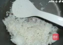 豆角包菜肉丝炒饭的做法图解3