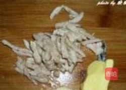 豆角包菜肉丝炒饭的做法图解4