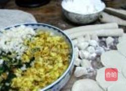 茴香鸡蛋饺子的做法图解4