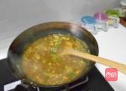 咖喱鸡肉宽意面的做法图解12