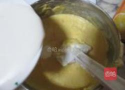 焦糖南瓜乳酪布丁的做法图解8