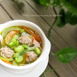 蚕豆杂蔬汤的做法[图]