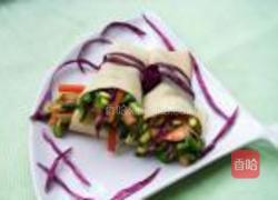 锦带芽菜卷的做法图解17