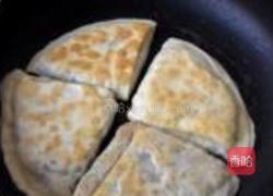牛肉荠菜三角饼的做法图解10