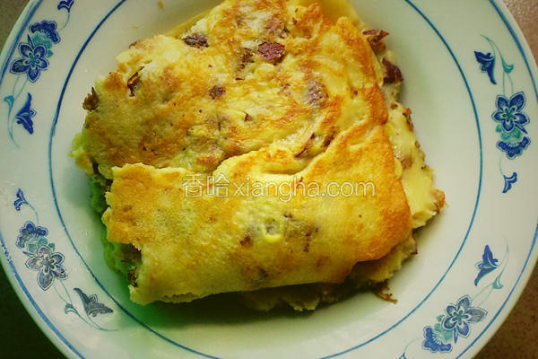 红枣鸡蛋煎饼