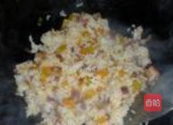 南瓜香肠炒饭的做法图解7