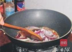 番茄炒年糕的做法图解14