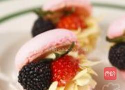 玫瑰马卡龙的做法图解9