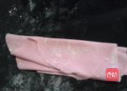 粉色面条的做法图解11