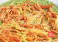 土豆胡萝卜菠菜饼的做法图解6