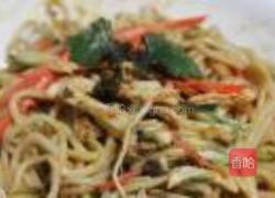 椒麻鸡丝担担面的做法图解6