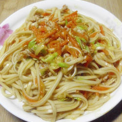 三丝炒面的做法[图]