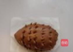 可可刺猬奶黄包的做法图解8