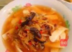 香菇肉丝汤年糕的做法图解11