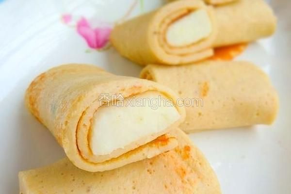 香蕉山药卷