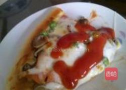 培根批萨的做法图解13